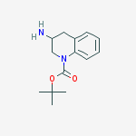 Structure of 3-AMINO-1-BOC-1,2,3,4-TETRAHYDROQUINOLINE