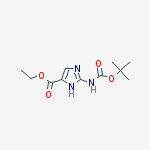 Structure of Ethyl 2-[(2-methylpropan-2-yl)oxycarbonylamino]-1h-imidazole-5-carboxylate