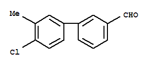 Structure of 3-(2-Fluoro-3-methoxyphenyl)benzaldehyde