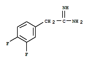 3,4-二氟苯乙脒结构式