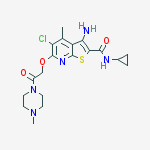 Structure of LY2119620 10MG