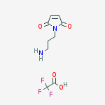 Structure of N-(3-Aminopropyl)maleimide trifluoroacetate salt