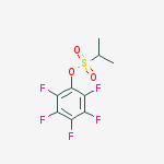 2,3,4,5,6-Pentafluorophenyl 2-propanesulfonate结构式