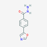 Structure of 4-(5-oxazolyl)Benzoic acid hydrazide