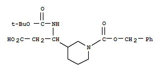 Structure of 3-(1-tert-Butoxycarbonylamino-2-
