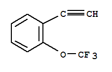 Structure of 2-TRIFLUOROMETHOXYPHENYL ACETYLENE