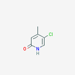 5-CHLORO-4-METHYLPYRIDIN-2-OL结构式