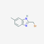 Structure of 2-(Bromomethyl)-6-methyl-1H-benzo[d]imidazole