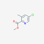Structure of Methyl 5-chloro-3-methylpicolinate
