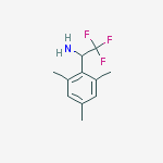 Structure of 2,2,2-trifluoro-1-(2,4,6-trimethylphenyl)ethanamine
