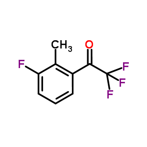 2-METHYL-2,2,2,3-TETRAFLUOROACETOPHENONE结构式