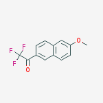 6-METHOXY-2-TRIFLUOROACETYLNAPHTHALENE结构式