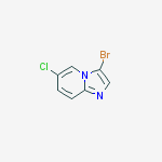 Structure of 6-CHLORO-3-BROMO-IMIDAZO[1,2-A]PYRIDINE