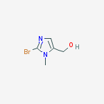 Structure of (2-BROMO-3-METHYL-3H-IMIDAZOL-4-YL)-METHANOL