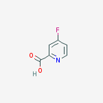 Structure of 4-FLUORO-PYRIDINE-2-CARBOXYLIC ACID