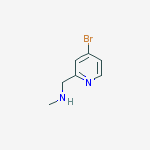 Structure of (4-Bromopyridin-2-ylmethyl)methylamine