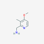 Structure of (4-methoxy-3-methylpyridin-2-yl)methanamine