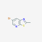 Structure of 6-Bromo-2-methylthiazolo[5,4-b]pyridine