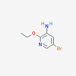 Structure of 5-Bromo-2-ethoxypyridin-3-amine