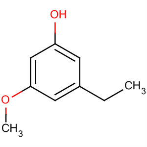Phenol, 3-ethyl-5-methoxy-结构式