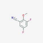 Structure of 3,4-Difluoro-2-methoxybenzonitrile