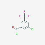 Structure of 3-CHLORO-5-(TRIFLUOROMETHYL)BENZOYL CHLORIDE
