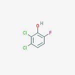 Structure of 2,3-DICHLORO-6-FLUOROPHENOL