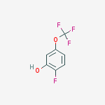Structure of 2-FLUORO-5-(TRIFLUOROMETHOXY)PHENOL