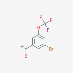 Structure of 3-BROMO-5-(TRIFLUOROMETHOXY)BENZALDEHYDE