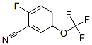 Structure of 2-FLUORO-5-(TRIFLUOROMETHOXY)BENZONITRILE