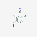 Structure of 2,6-DIFLUORO-3-METHOXYBENZONITRILE