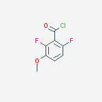 2,6-difluoro-3-methoxybenzoyl Chloride结构式