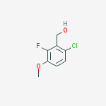 Chemical structure of (6-chloro-2-fluoro-3-methoxyphenyl)methanol
