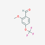 Structure of 2-METHOXY-4-(TRIFLUOROMETHOXY)BENZALDEHYDE