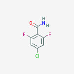 Structure of 4-Chloro-2,6-difluorobenzamide