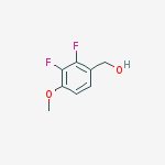 Structure of (2,3-difluoro-4-methoxyphenyl)methanol