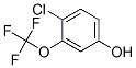 Structure of 4-CHLORO-3-(TRIFLUOROMETHOXY)PHENOL