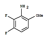 Structure of 2,3-DIFLUORO-6-METHOXYANILINE