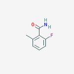 Structure of 2-Fluoro-6-methylbenzamide