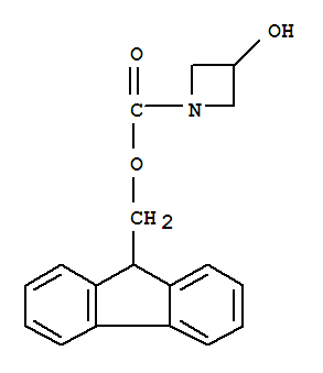 Structure of 1-Fmoc-3-hydroxyazetidine