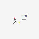 Structure of Thioacetic acid S-azetidin-3-yl ester