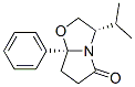 Structure of (3S,7AR)-3-ISOPROPYL-7A-PHENYL BICYCLIC LACTAM