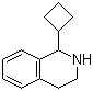1-环丁基-1,2,3,4-四氢异喹啉结构式
