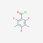 Structure of 3,5-DIMETHYL-2,4,6-TRIFLUOROBENZOYL CHLORIDE