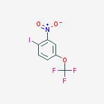 Structure of 2-nitro-4-(trifluoromethoxy)iodobenzene