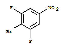 Structure of 3,5-Difluoro-4-broMonitrobenzene