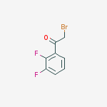 Structure of 2,3-Difluorophenacyl bromide 98%