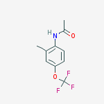 Structure of 2-Methyl-4-(trifluoromethoxy)acetanilide