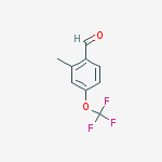Structure of 2-Methyl-4-(trifluoromethoxy)benzaldehyde