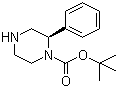 Structure of (R)-1-Boc-2-Phenylpiperazine